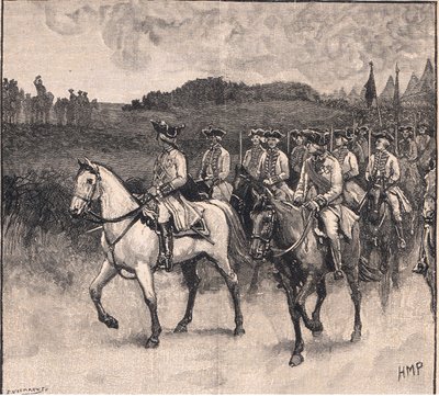 Surrender of Burgoyne at Saratoga AD 1777 by Henry Marriott Paget